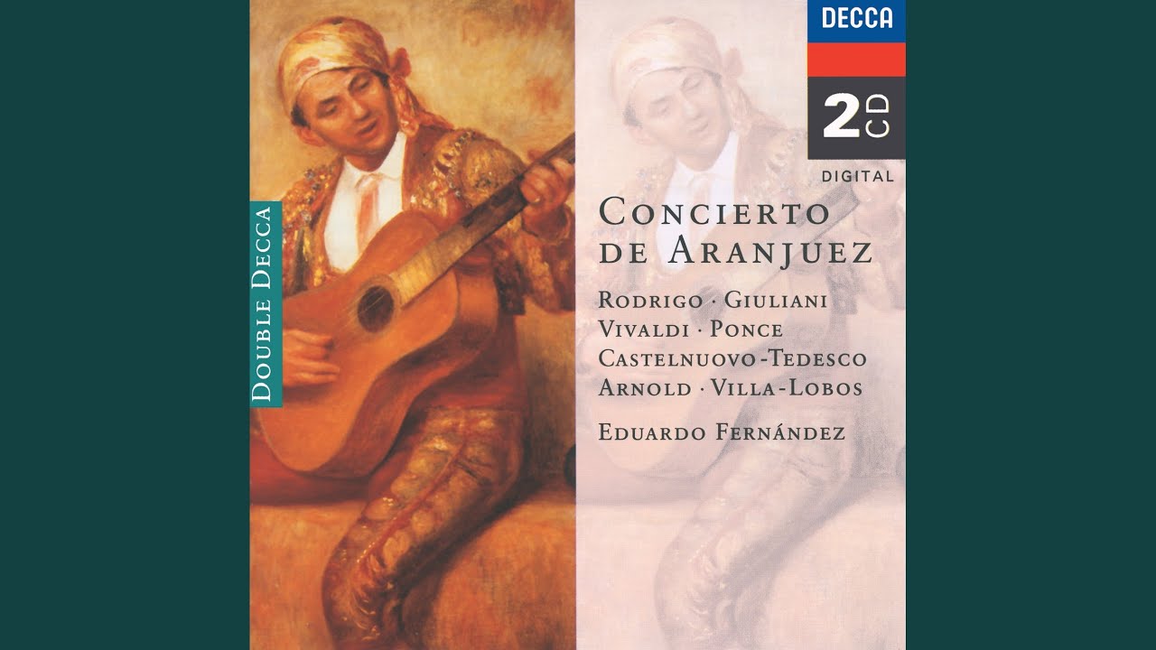 Vivaldi: Concerto for Lute, 2 Violins and Continuo in D major, RV 93: 2. Largo (Arr. for Guitar)