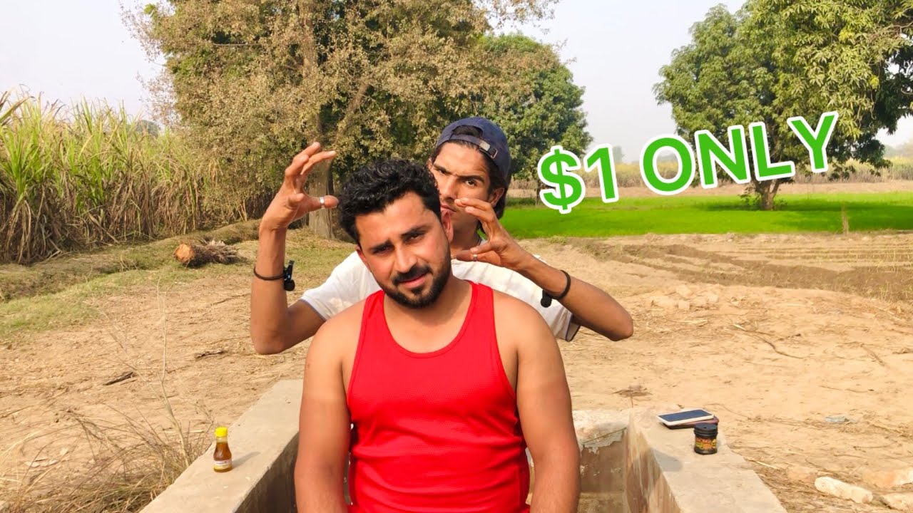 $1 Head Massage ASMR 💆‍♂️ | Super Relaxing