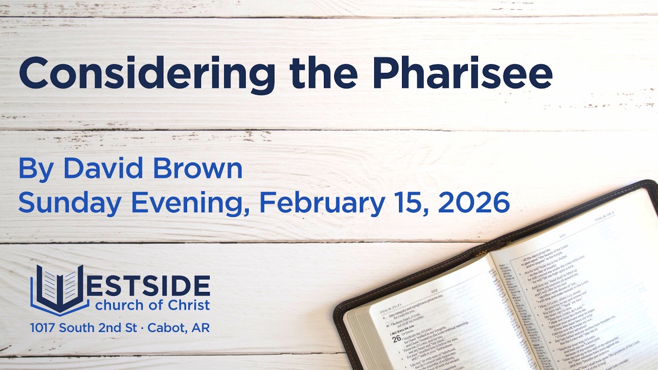 Considering the Pharisee