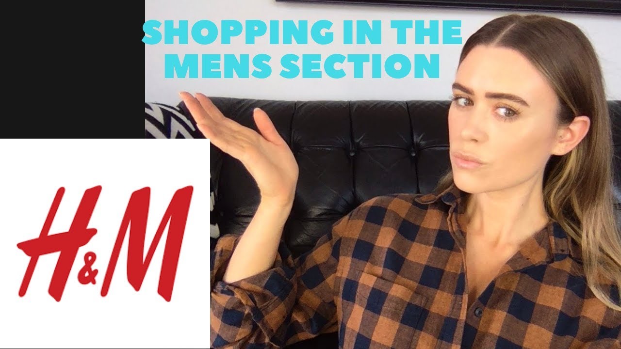 Shopping in the Men's Section at HM