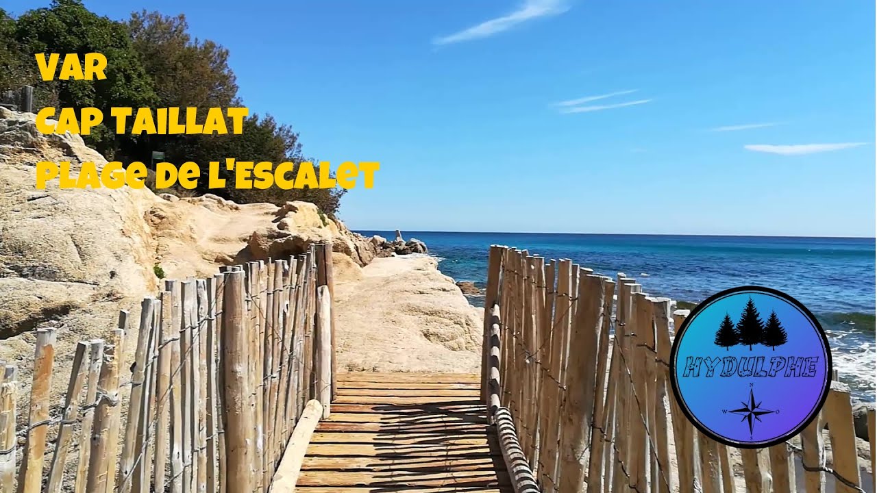 Var, le sentier du littoral du cap Taillat à la plage de l'Escalet