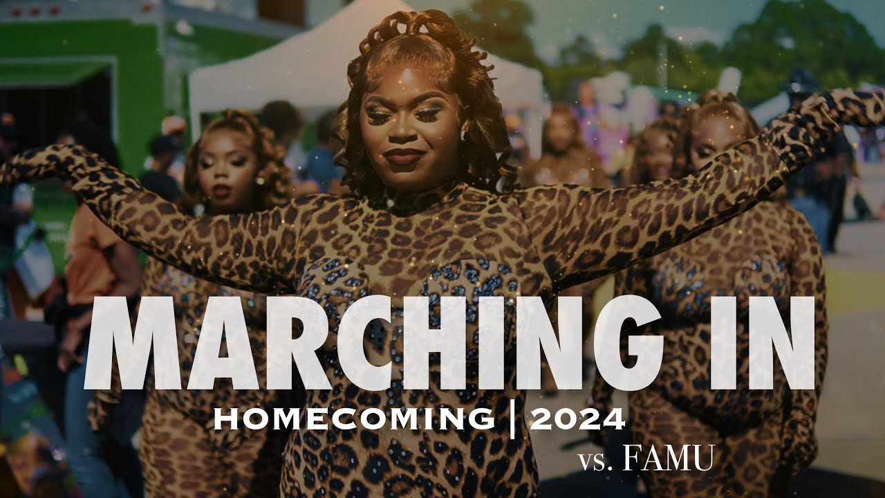 Marching In | Alabama State University | FAMU 2024