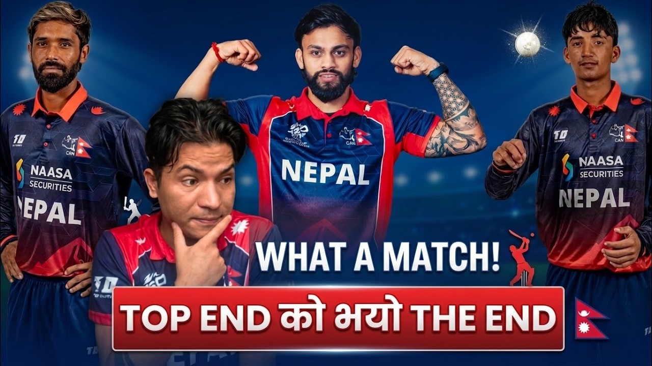 KUSHAL BHURTEL MASTERCLASS l TOP END T20 SERIES