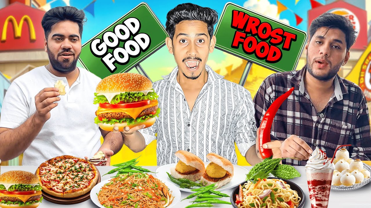 Tasty & Worst Food Challenge🤯Kisne Khaya Worst Food😱#challenege  #shahidsaifint #foodeating