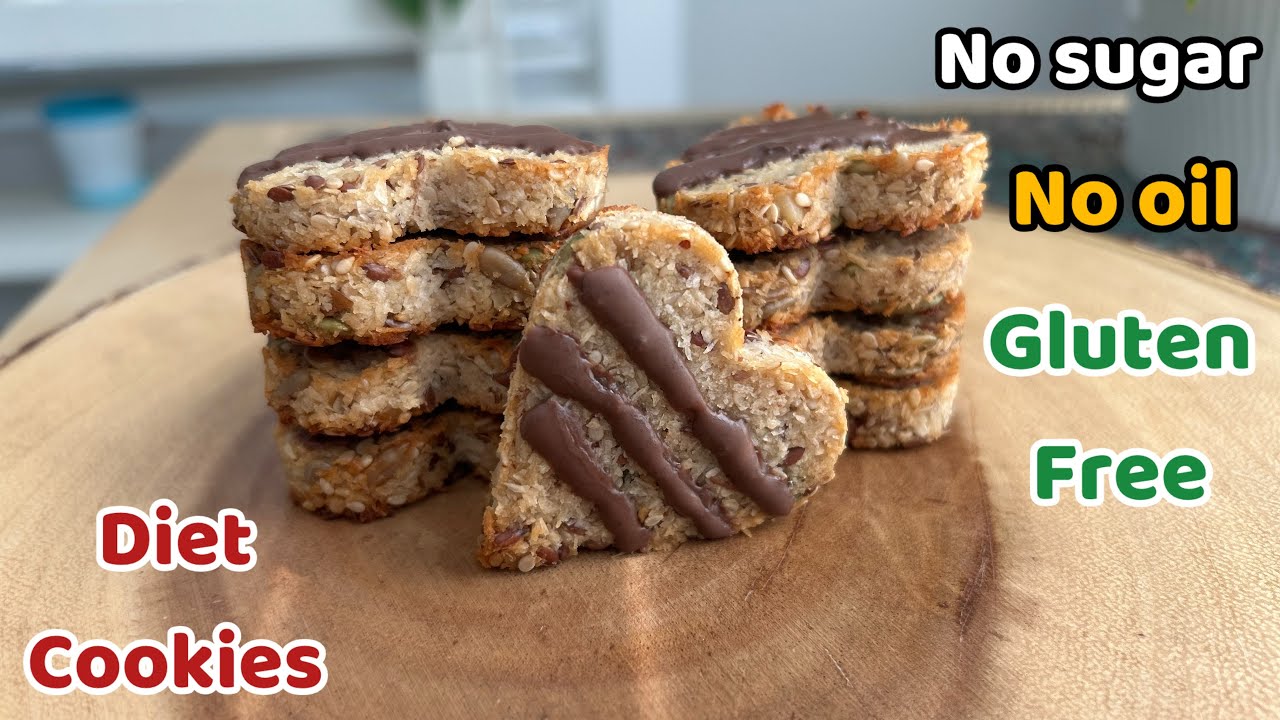 I don’t eat sugar!super healthy mixed nuts cookies,first time in YouTube 