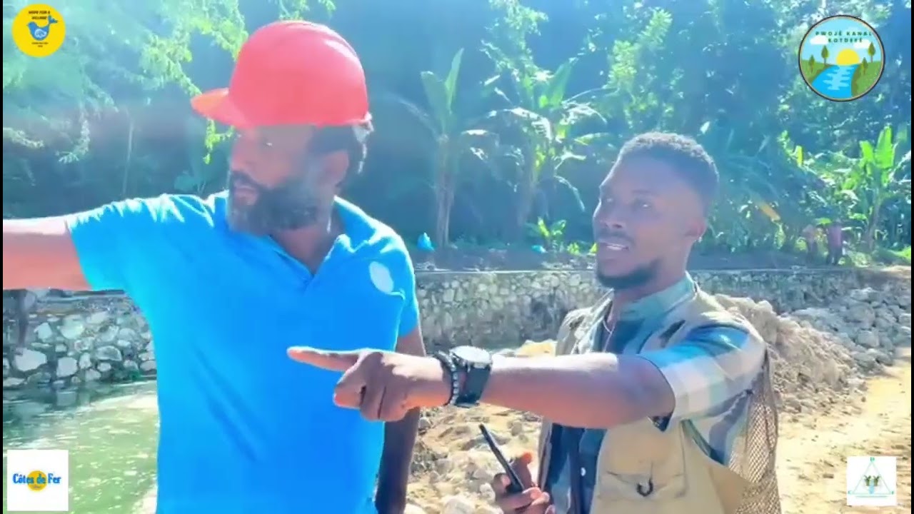 Cotes-de-Fer, Haiti!  Many Hands, One Purpose | CDF Canal Project Interview with Coordinator Romilar