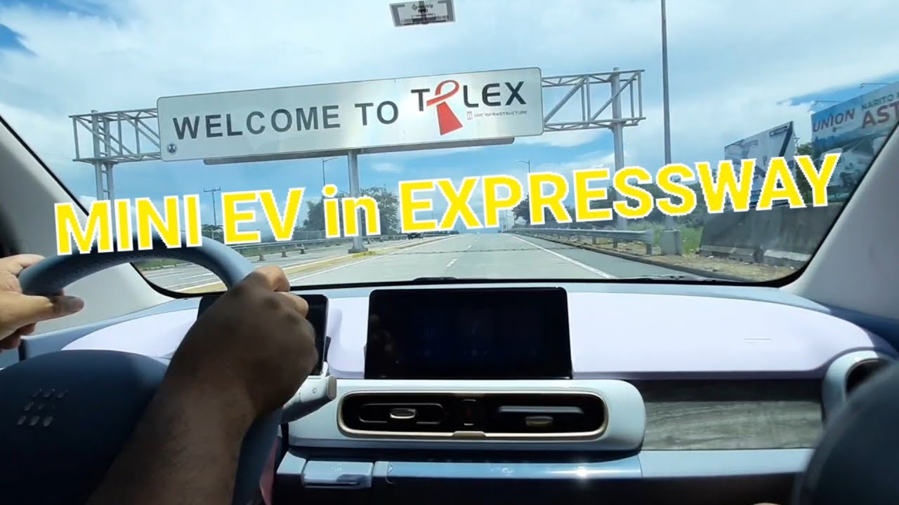 DFSK CANDY mini EV in TPLEX  EXPRESSWAY! from Baguio