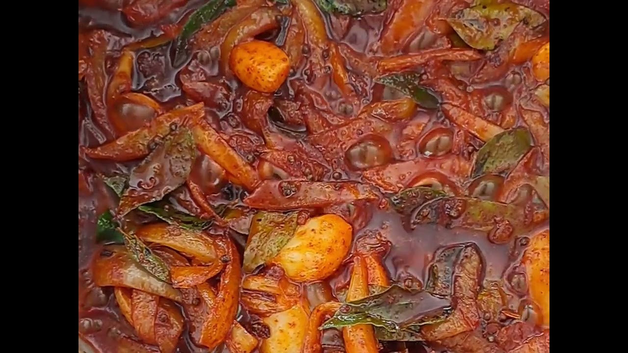 Delicious Mussel Cracker Fish Curry