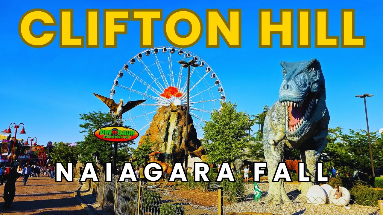 Clifton Hill Niagara Falls Ontario Canada Full Tour 2025
