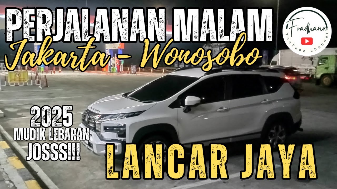 ROAD TRIP JAKARTA - WONOSOBO, MUDIK LEBARAN 2025, JALANAN MASIH SEPI, JOSS AMAN JAYA….