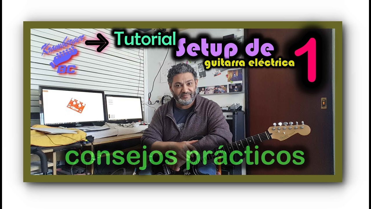 TUTORIAL PARA TU SETUP DE GUITARRA ELECTRICA PARTE 1 BY krombergerbc