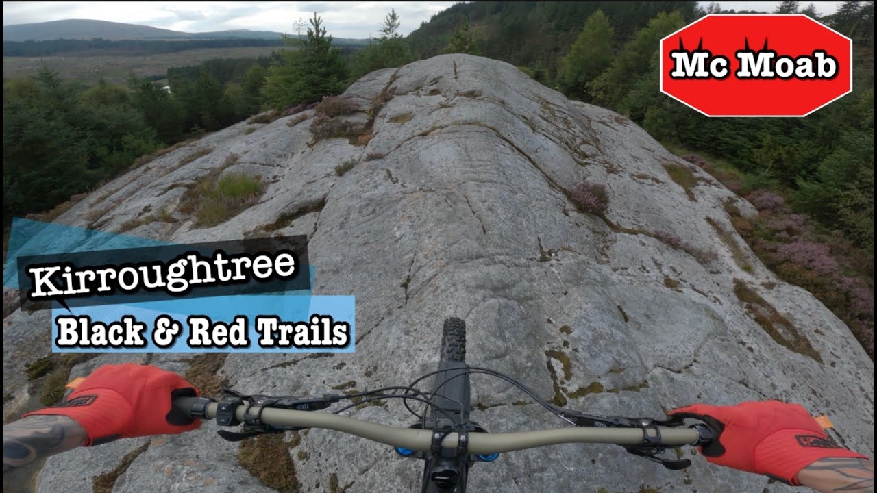 Kirroughtree Black & Red Trails, Including McMoab. 😳 7 stanes. Specialized Turbo Levo E-mtb.