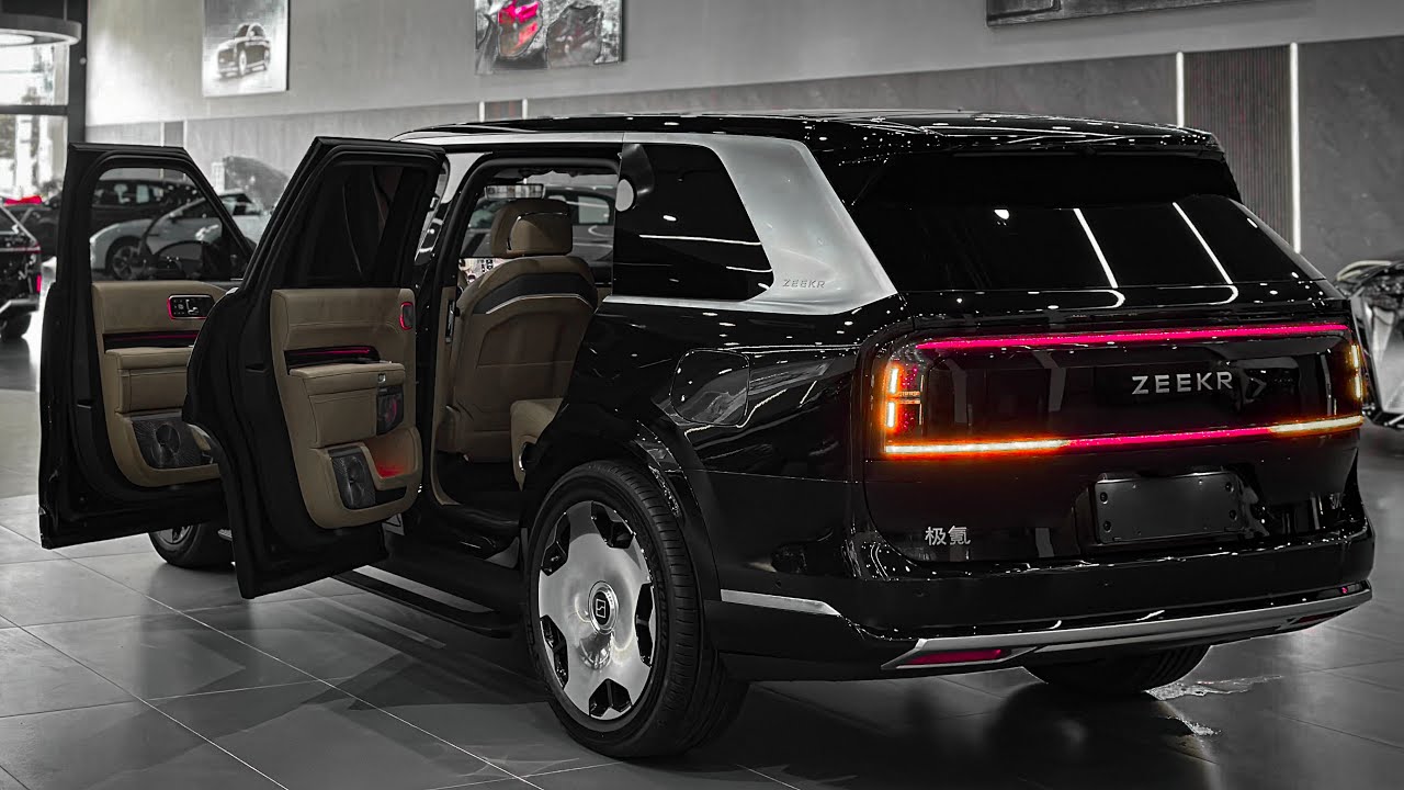 2026 ZEEKR 9X - Best High-Tech PHEV SUV New Technology 