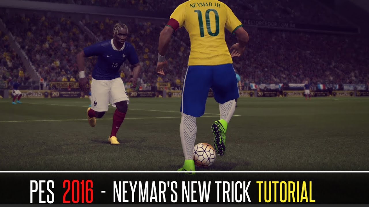 PES 2016 - Neymar's New Trick Tutorial