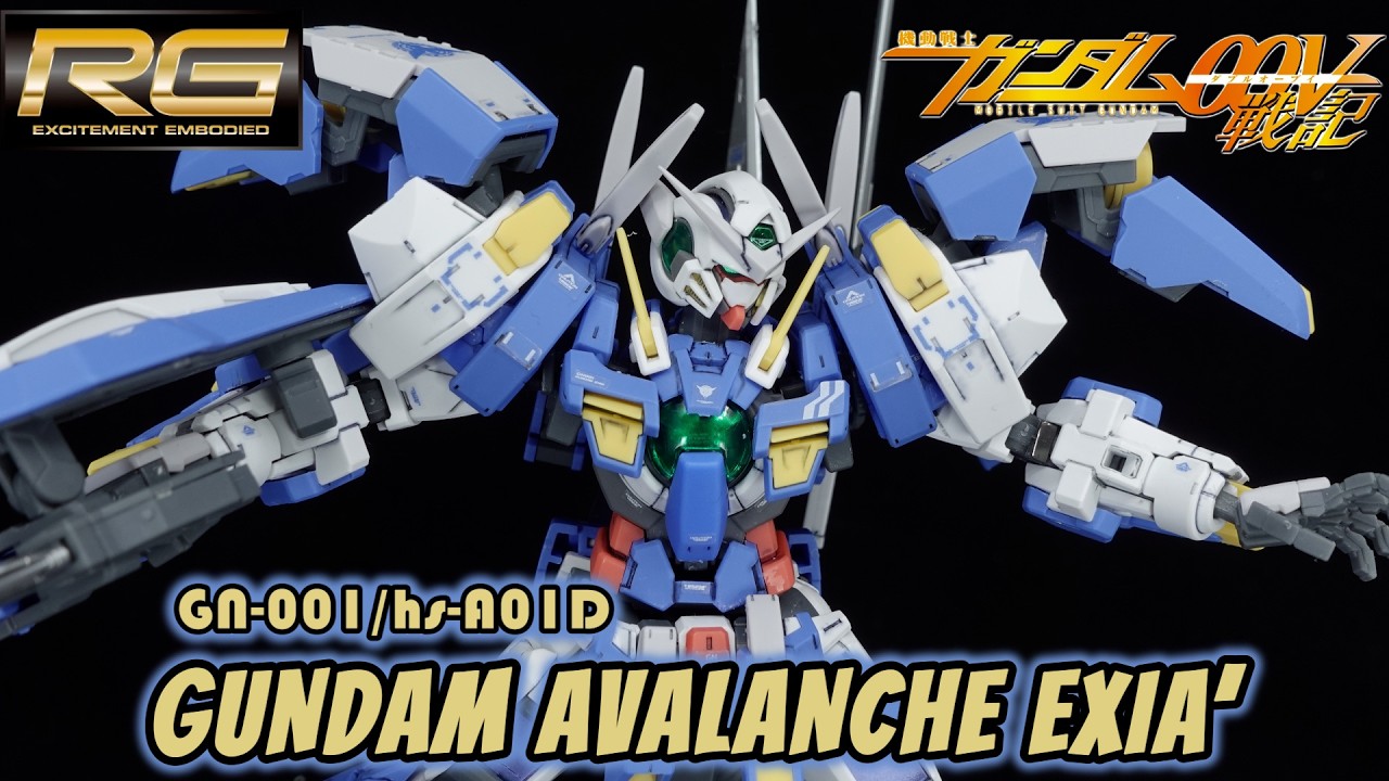 P-Bandai RG Gundam Avalanche Exia' Review | Gundam 00V : Battlefield Record