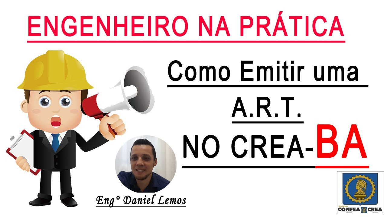 Como emitir uma ART no CREA BA - Atualizado [passo a passo]