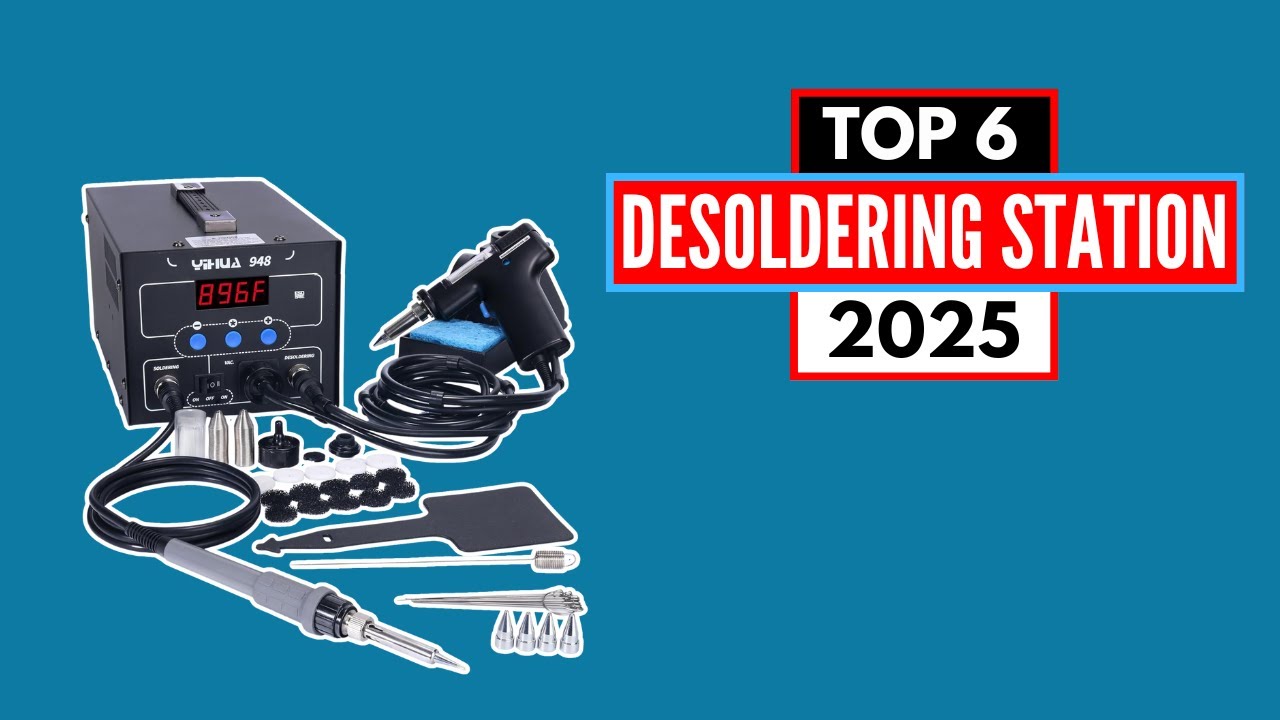 Протестировали 6 паяльных станций и нашли ЛУЧШУЮ ИЗ НИХ 2025 ГОДА.