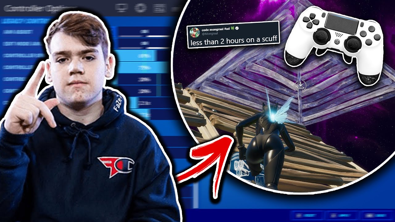 What Mongraal Looks Like On Controller After 2 Hours Of *SERIOUS* Practice.. (INSANE)