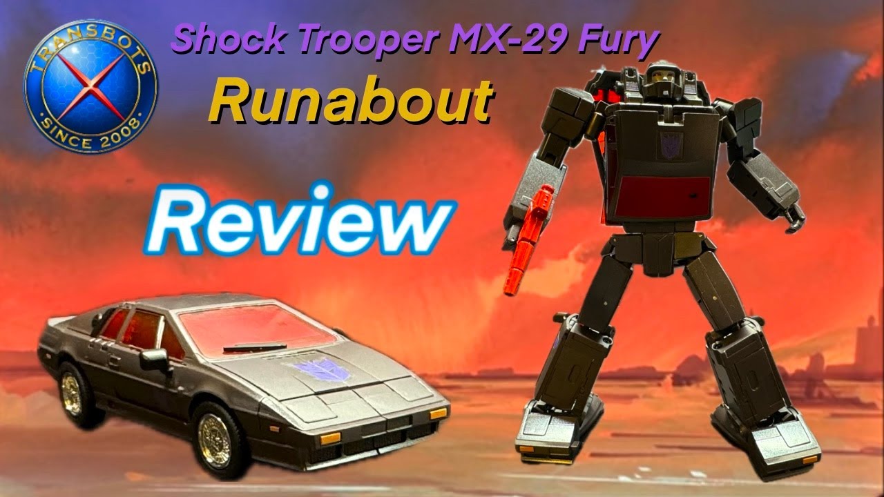 Обзор фигурки X-Transbots MX-2 Shock Trooper Fury / Masterpiece Decepticon Runabout