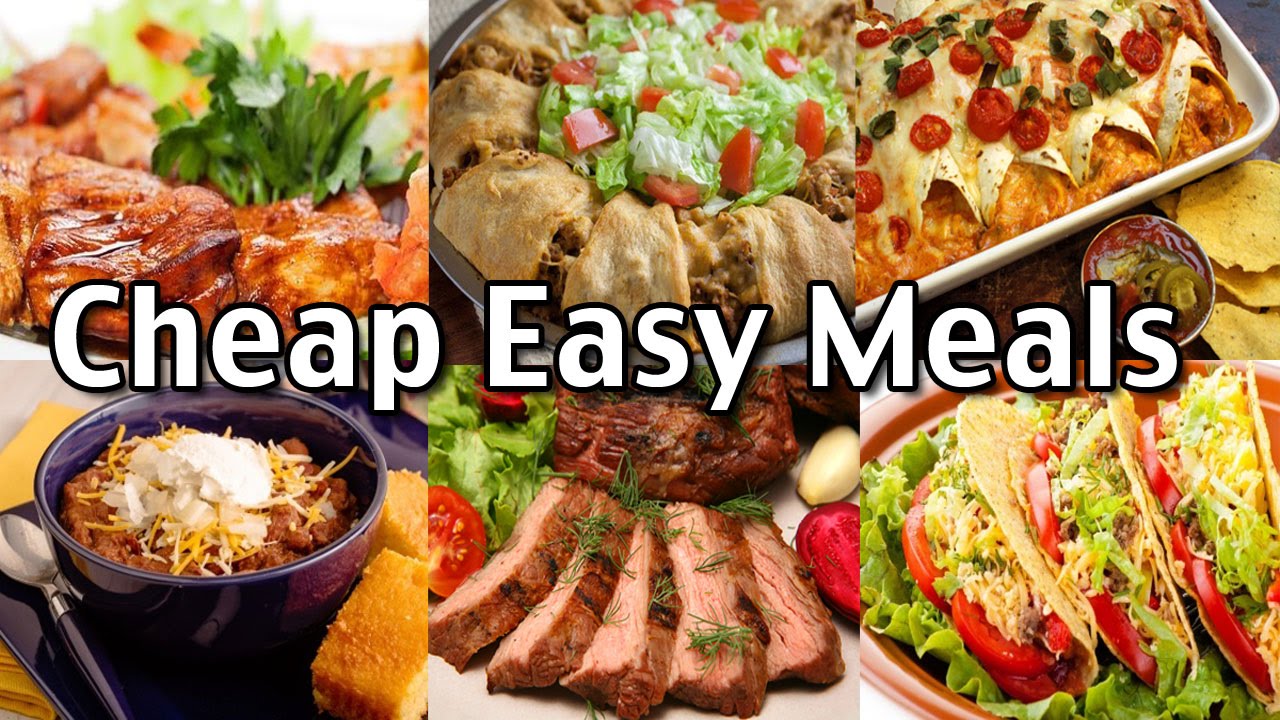 Cheap Easy Meals