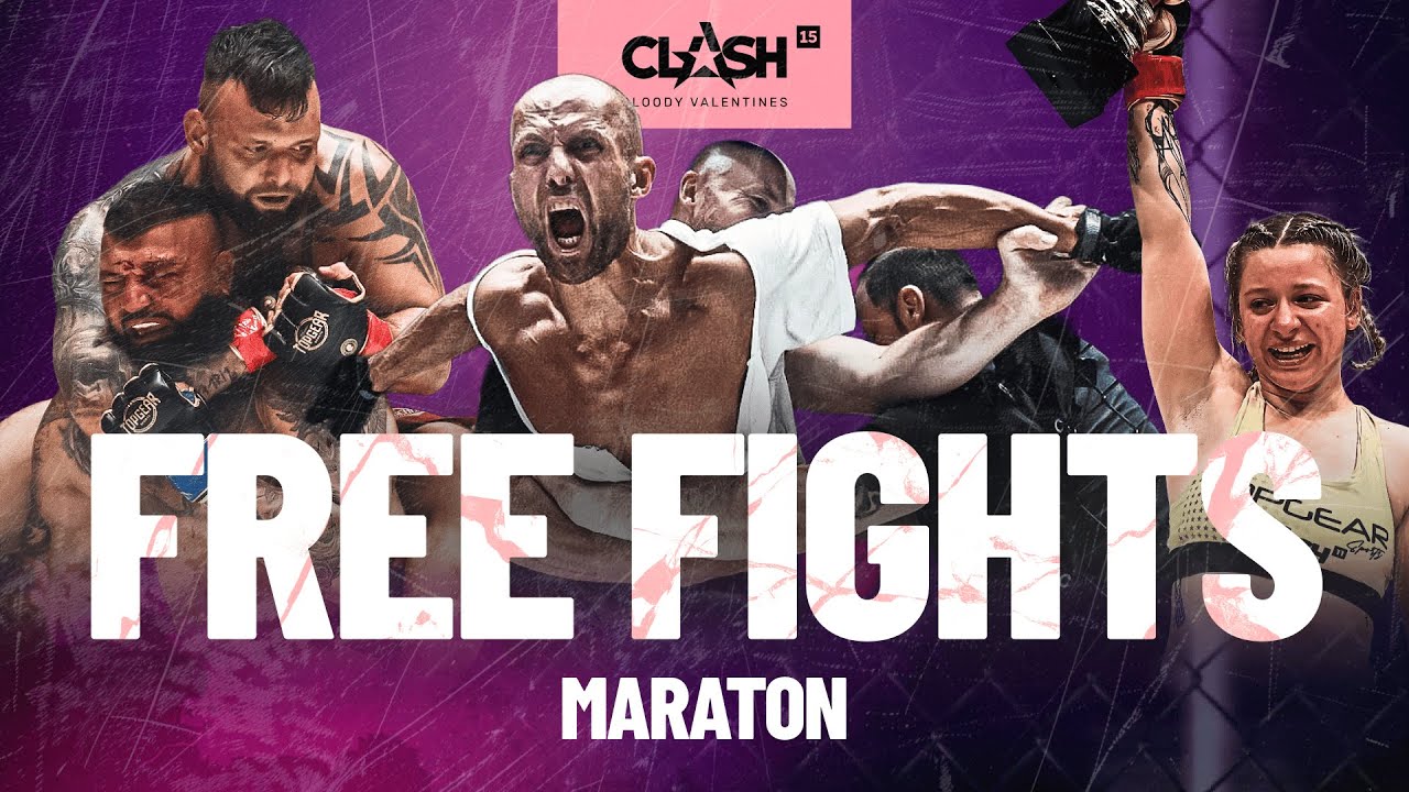 🔴 FREE FIGHTS maraton 🔥 CLASH 15