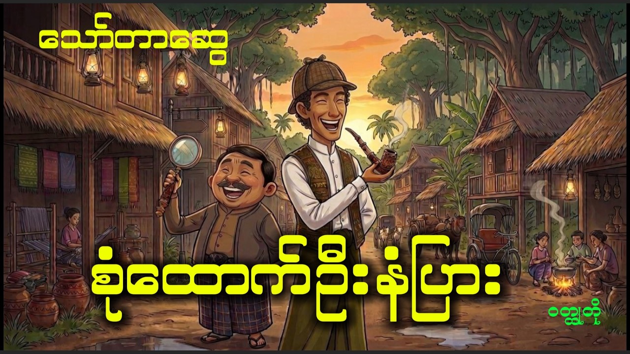 စုံထောက်ဦးနံပြား သော်တာဆွေ ဝတ္ထုတိုစဆုံး #thawtarswe #audiobooksmyanmar #comedy