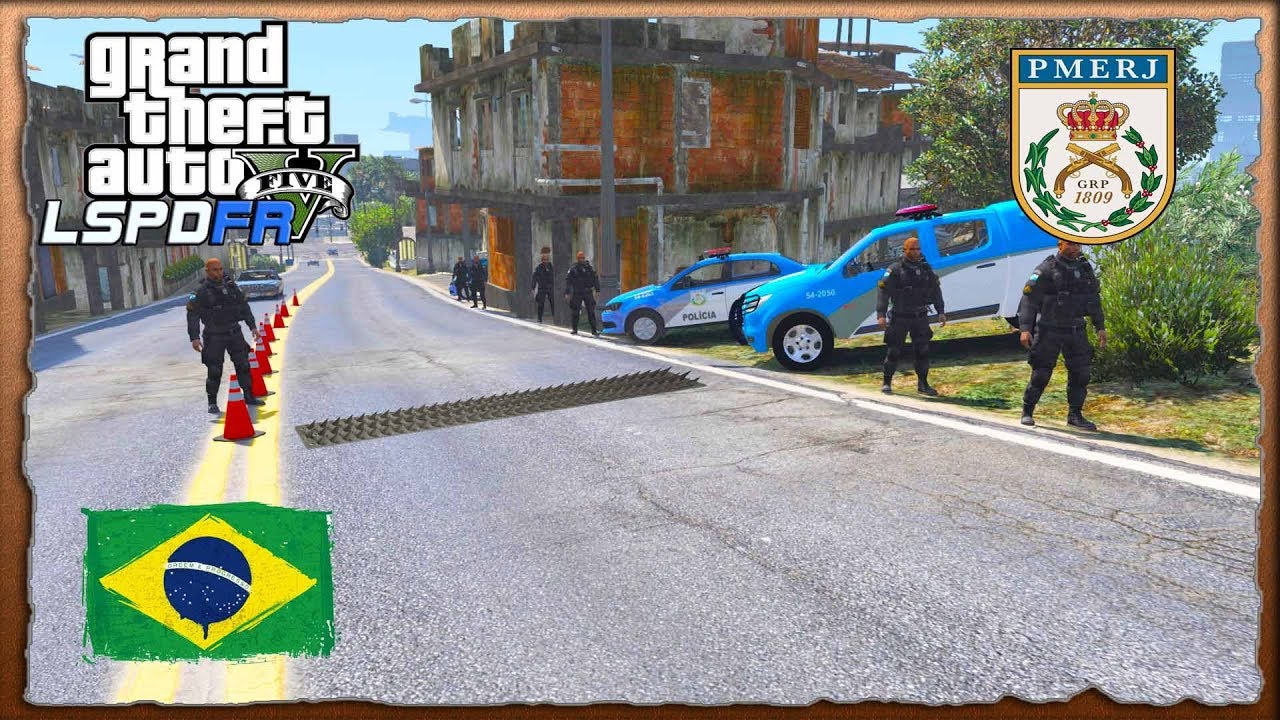 LSPDFR | DÍA 476 | 🇧🇷 POLICÍA RIO DE JANEIRO - CONTROLANDO EL ACCESO A LAS FAVELAS