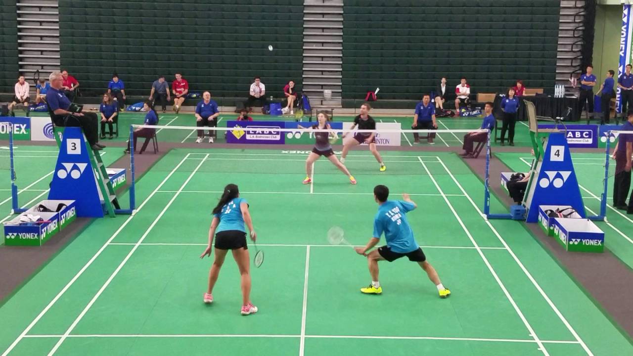Us open badminton 2016 Yoo yongsung.Daphne Ng vs Magee.sam magee