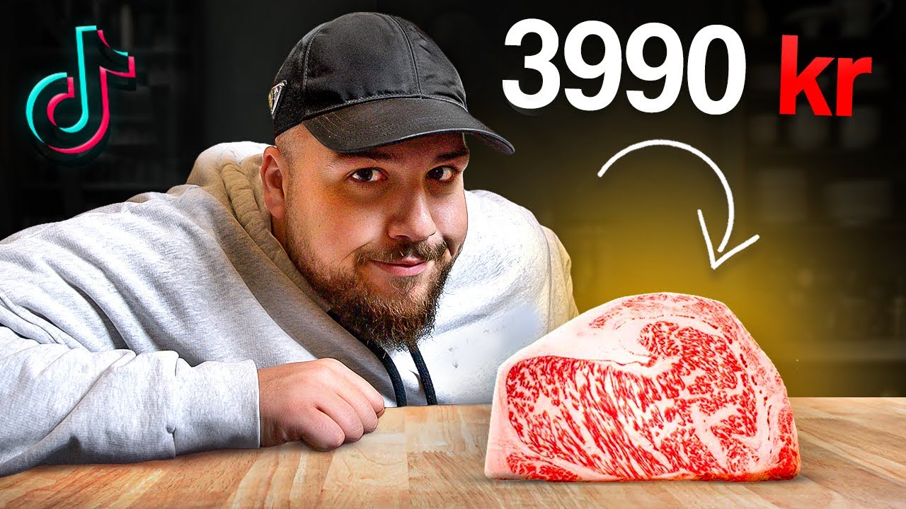 TESTAR VÄRLDENS DYRASTE KÖTT *4000kr/kg*