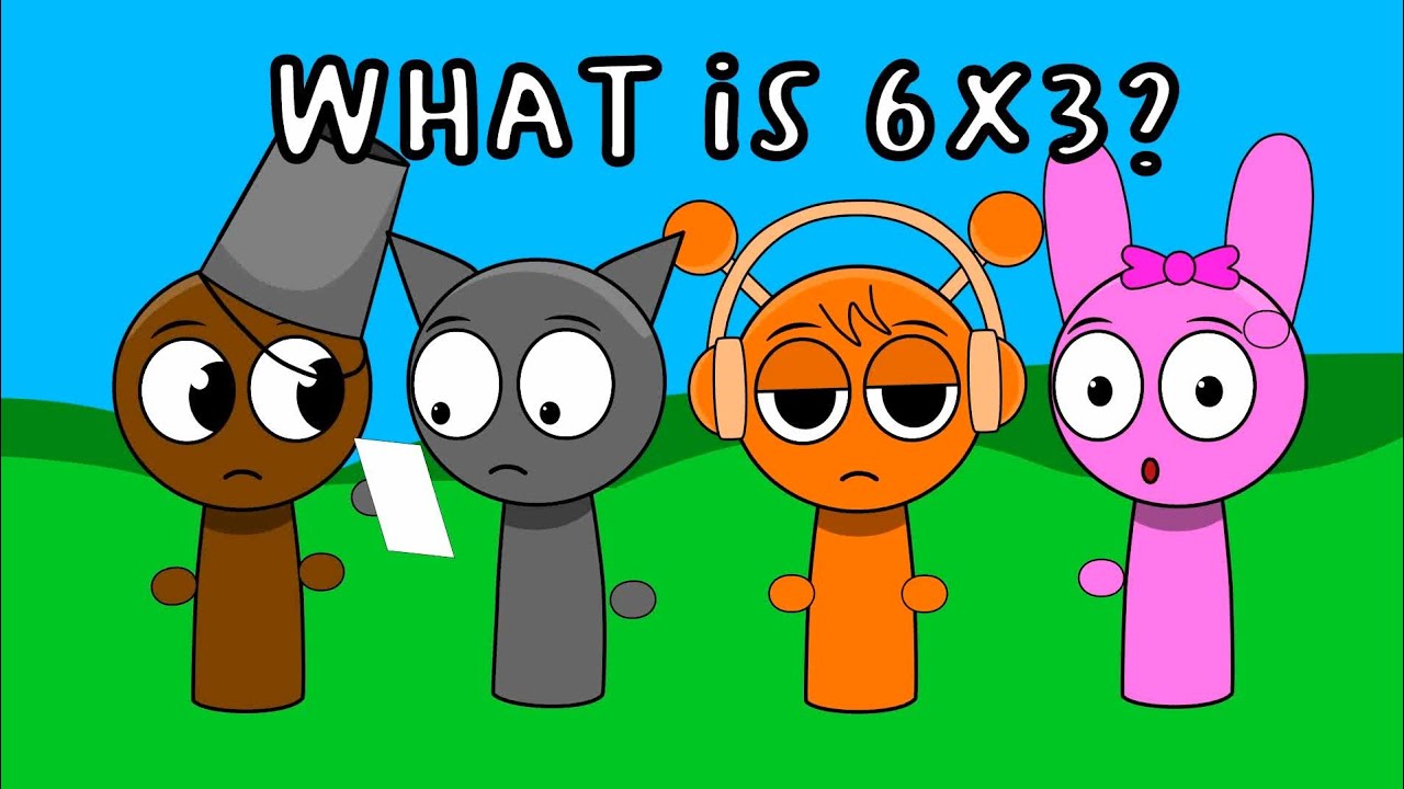 Brud Doesn't Know 6x3? - Incredibox Sprunki Animation