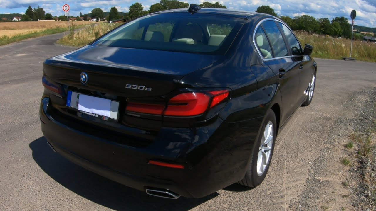 BMW 5er G30 LCI 530e 292 PS (2022) - Autobahn Top Speed / Acceleration / 0-100 km/h / Test Drive POV