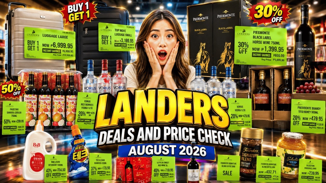 4K] Landers Superstore August 2026 | Buy 1 Take 1 & Big Discounts!