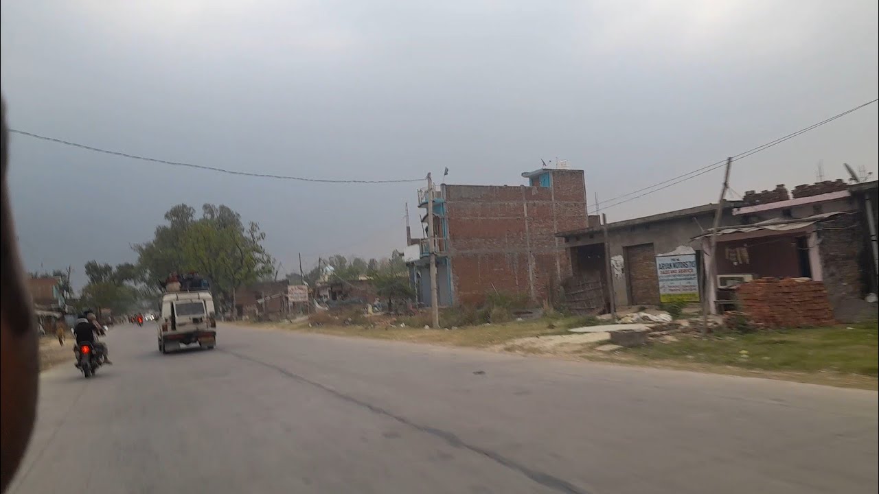 DRB 118 Delhi Road Blogger Rider Vlog Scooty Road Views Osm Gaaw गांव खेत रोड़ मस्त View 🤙