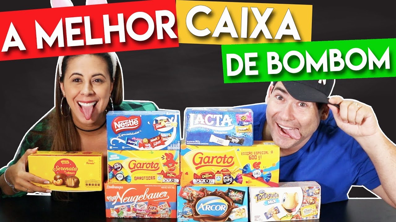 Comparando 8 caixas de bombons: Qual é a melhor?