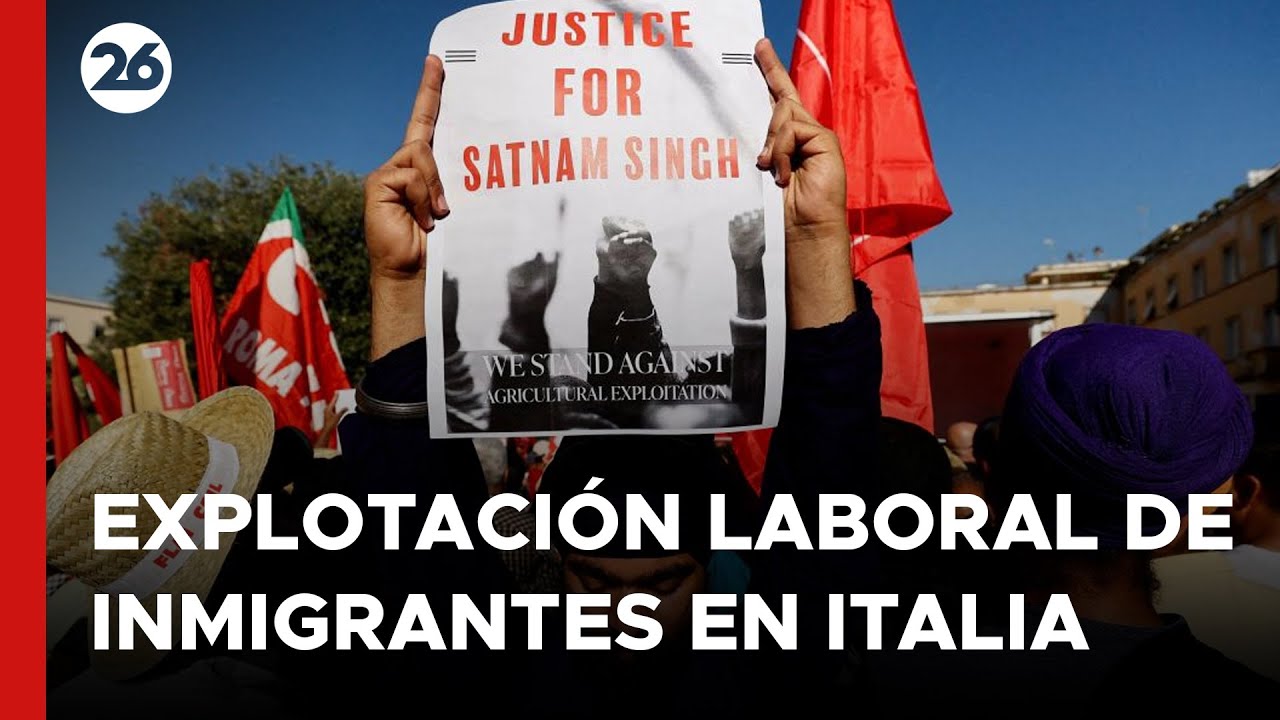 ITALIA | Protestas contra la explotación laboral de inmigrantes