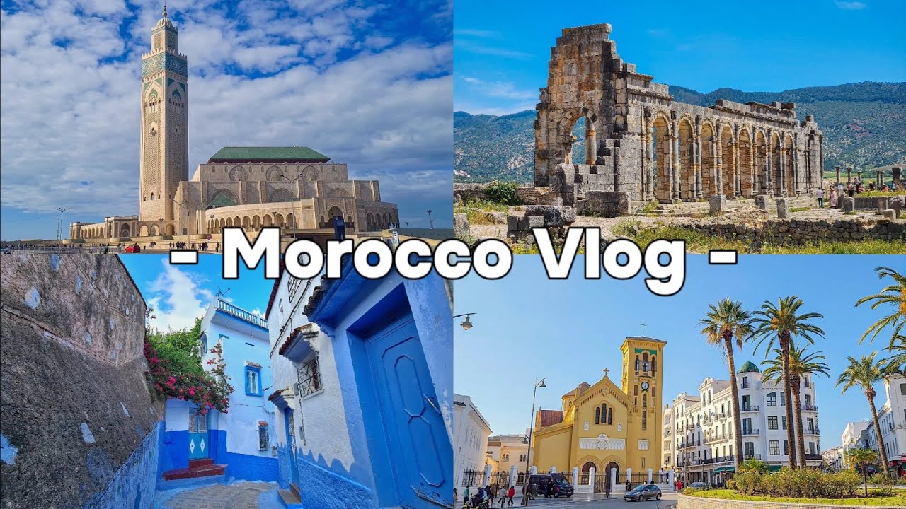 #16 🇲🇦 MOROCCO VLOG | Fez , Casablanca , Chefchaouen , Ifrane , Tetouan , Volubilis ....