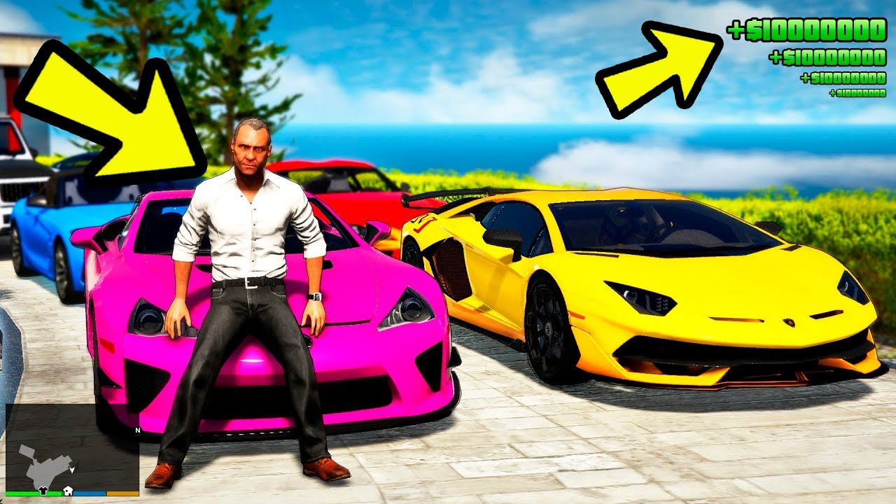 Самые ДОРОГИЕ СУПЕРКАРЫ из РЕАЛЬНОЙ ЖИЗНИ в GTA 5! Жизнь МИЛЛИОНЕРА!