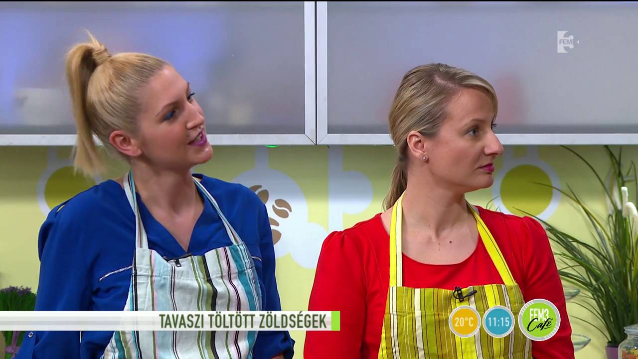 Könnyed tavaszi ínyencség: töltött zöldségek - tv2.hu/fem3cafe