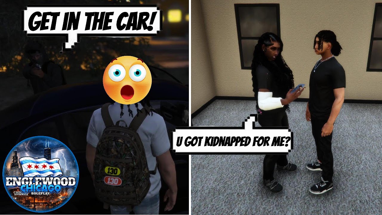 MannyTheGrinch *KIDNAPPED* 😱Me For Helping My Bsf💔 In GTA 5 RP | SK In Englewood Chicago Ep 1.0