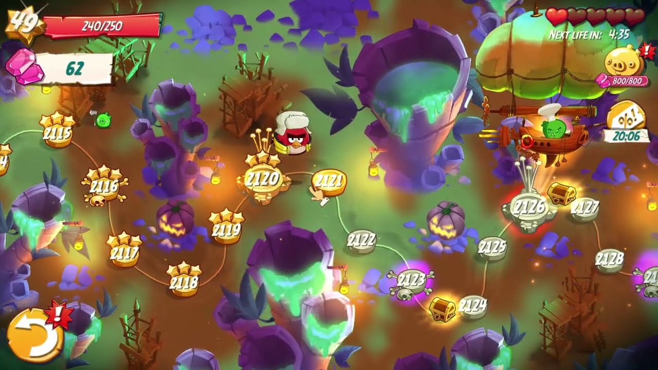 Angry Birds 2 level 2120