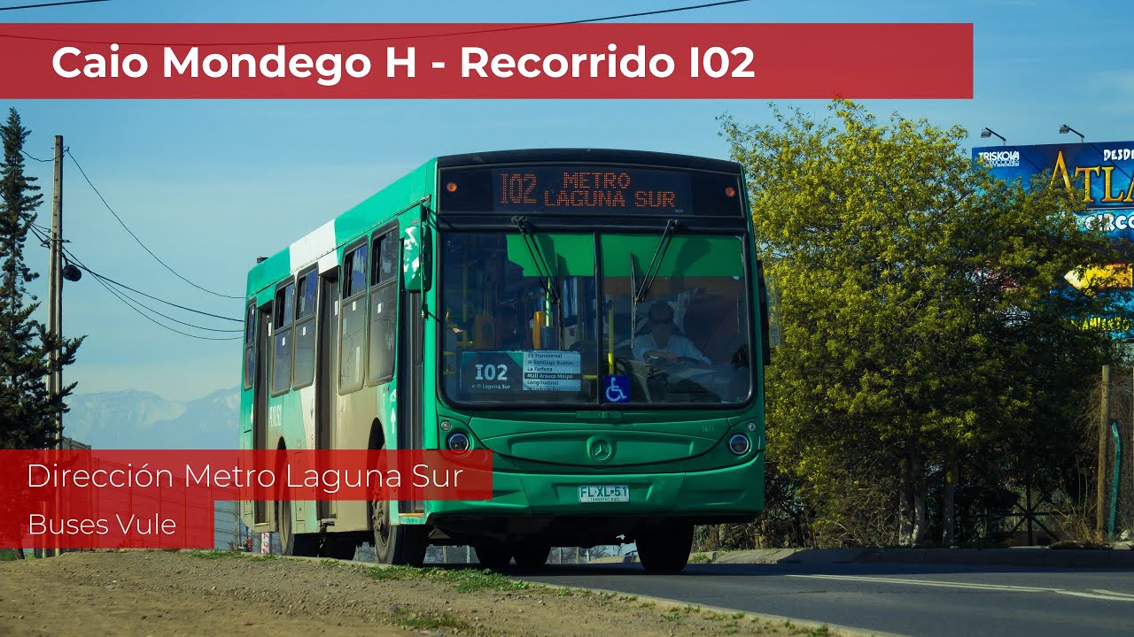 Viaje a bordo de Caio Mondego H en Recorrido I02 de Buses Vule hacia Plaza de Maipú - Transantiago
