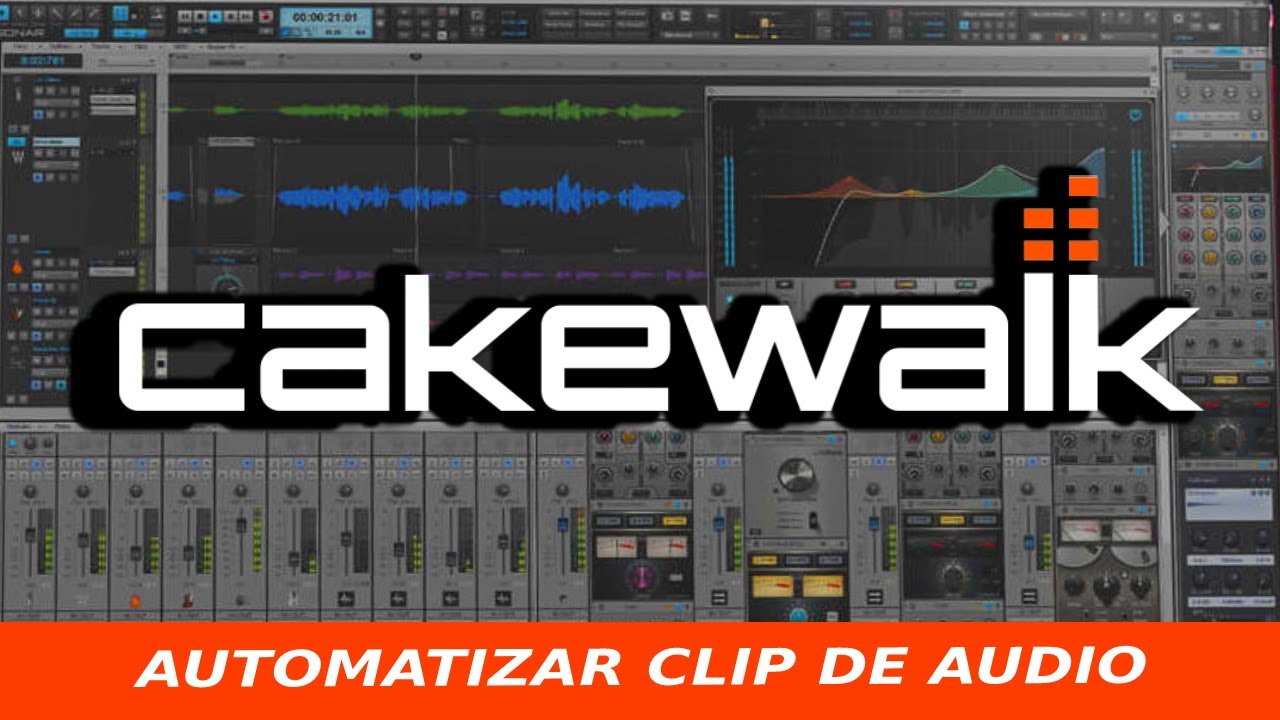Tutorial Completo Cakewalk en español 2023  - Capitulo 42 Automatizar Clip de AUDIO