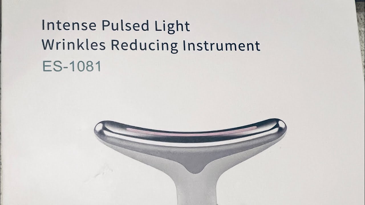 How to use Intense Pulsed Light Wrinkles Reducing Instrument - Review