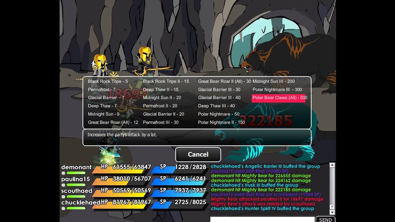 Sacred Seasons 1: Bi3 Comp (Last battle)