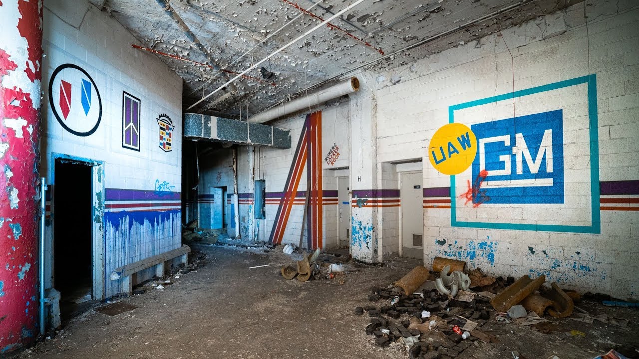 Exploring Detroit's Abandoned Car Factories