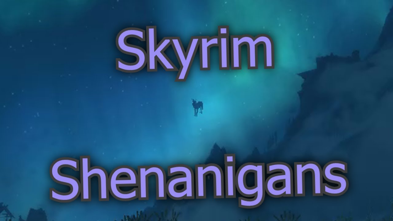 Shenanigans: Skyrim