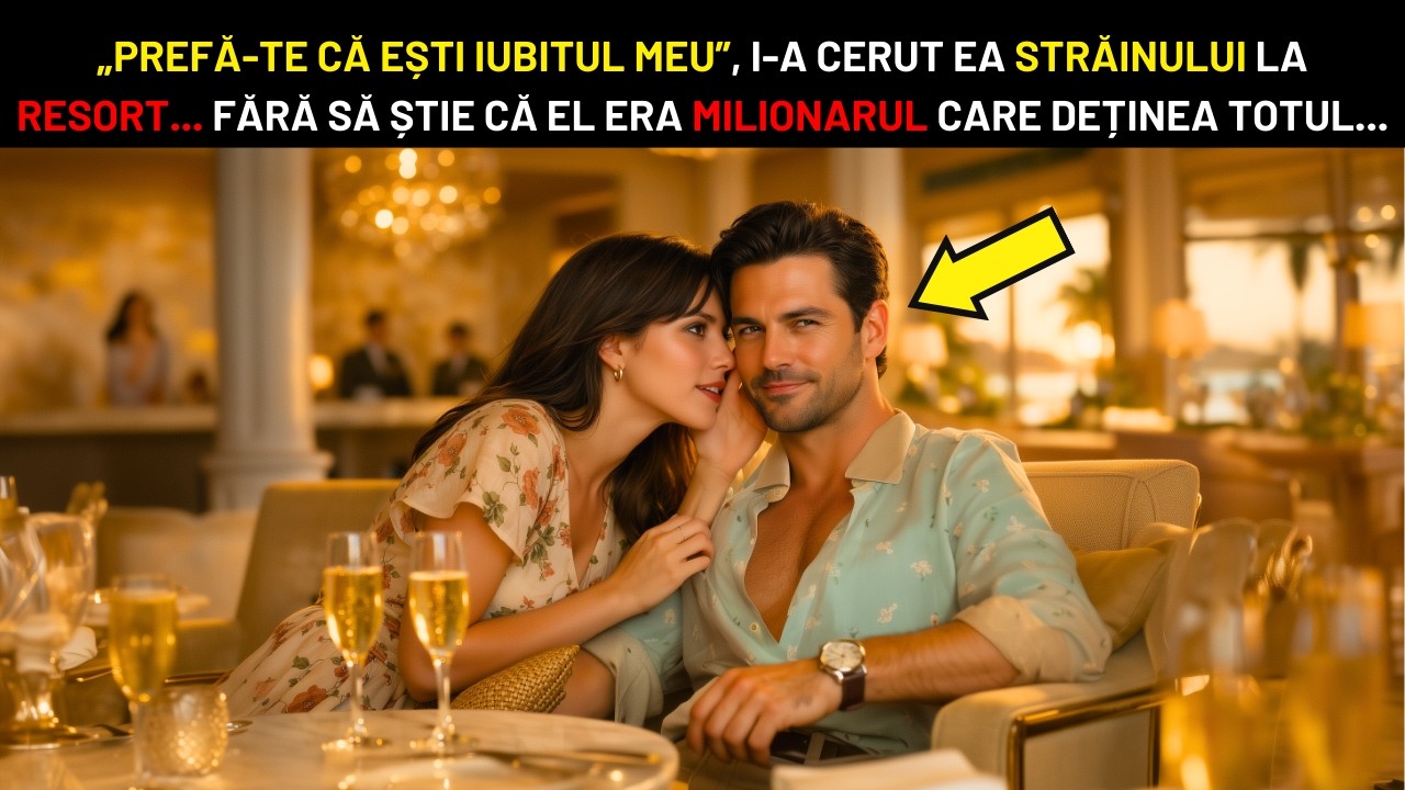 PREFĂ-TE CĂ EȘTI IUBITUL MEU, I-A ȘOPTIT STRĂINULUI LA RESORT... FĂRĂ SĂ ȘTIE CĂ ERA PROPRIETARUL