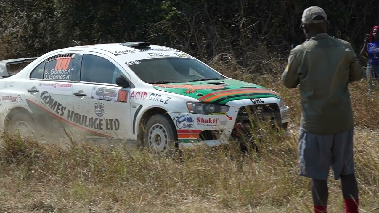 Dust flying, engines roaring — Lusaka rally vibes at full throttle! 🏁🔥