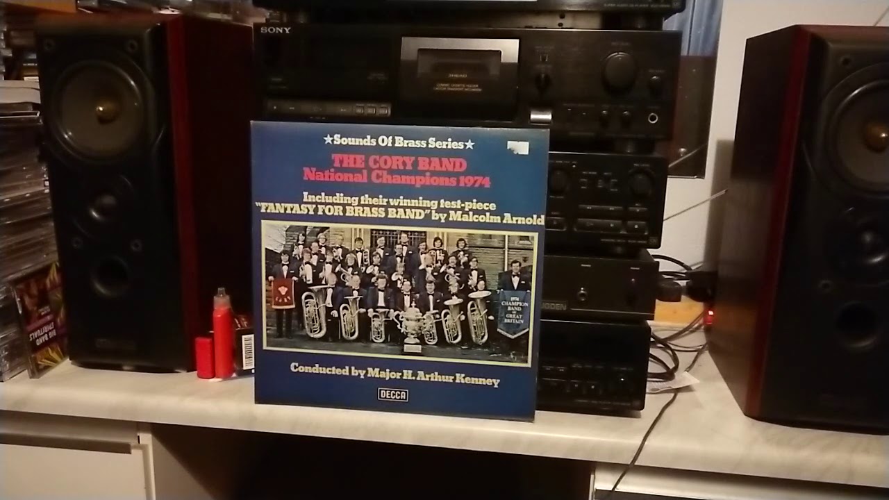 Fantasy for Brass Band by Malcolm Arnold Cory Band conducted H. Arthur Kenny 1975