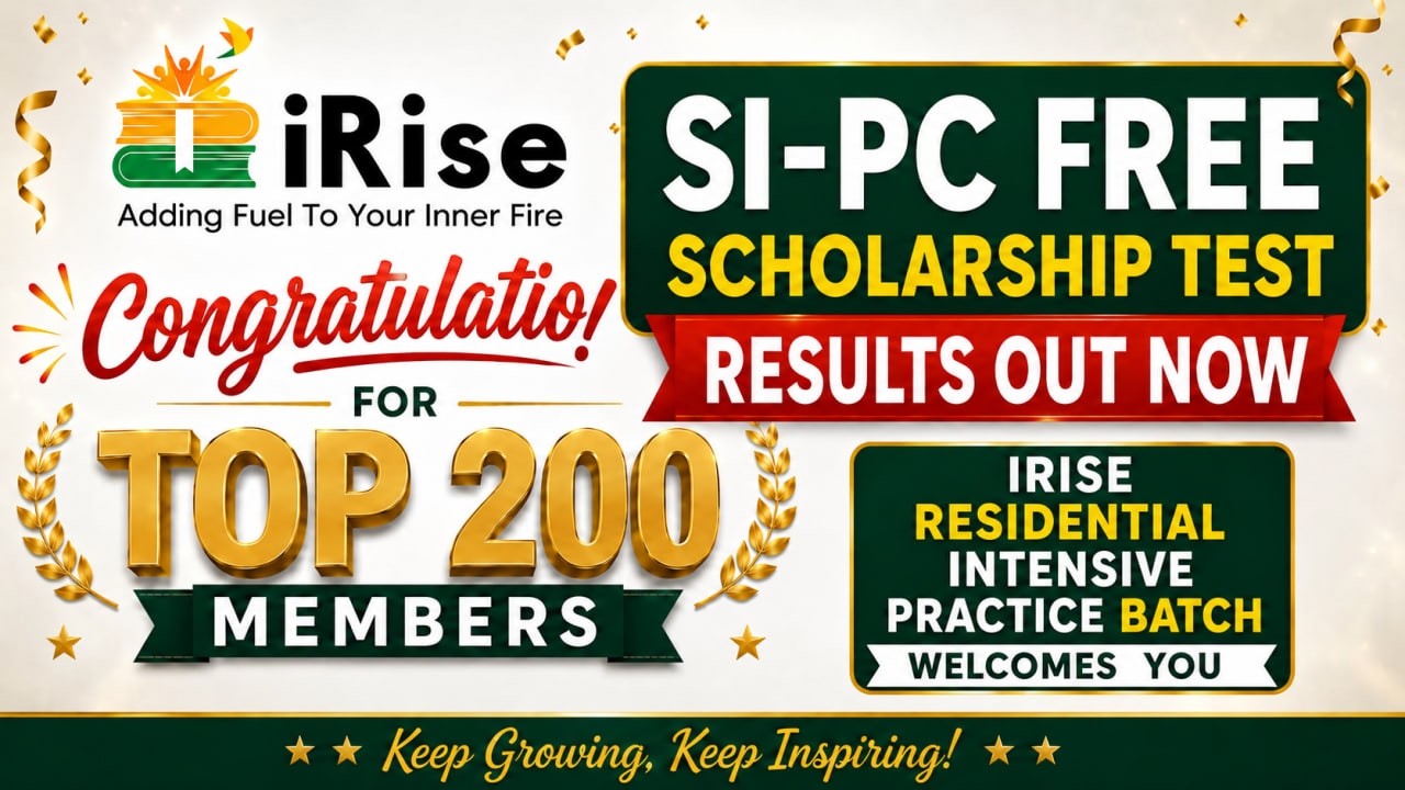 AP & TG STATE-WIDE SI-PC FREE SCHOLARSHIP TEST RESULTS OUT #iriseacademy #scholarship